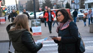 Kamila Gasiuk-Pihowicz (Nowoczesna) agitowała na kilka dni przed referendum