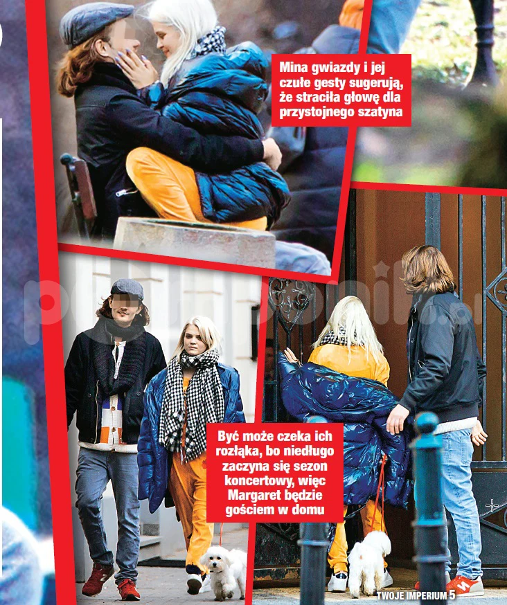 Margaret z nowym chłopakiem