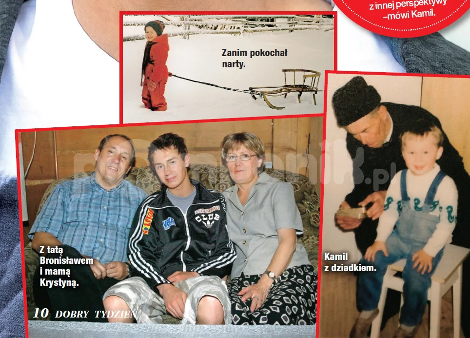 Kamil Stoch - rodzinne zdjęcia
