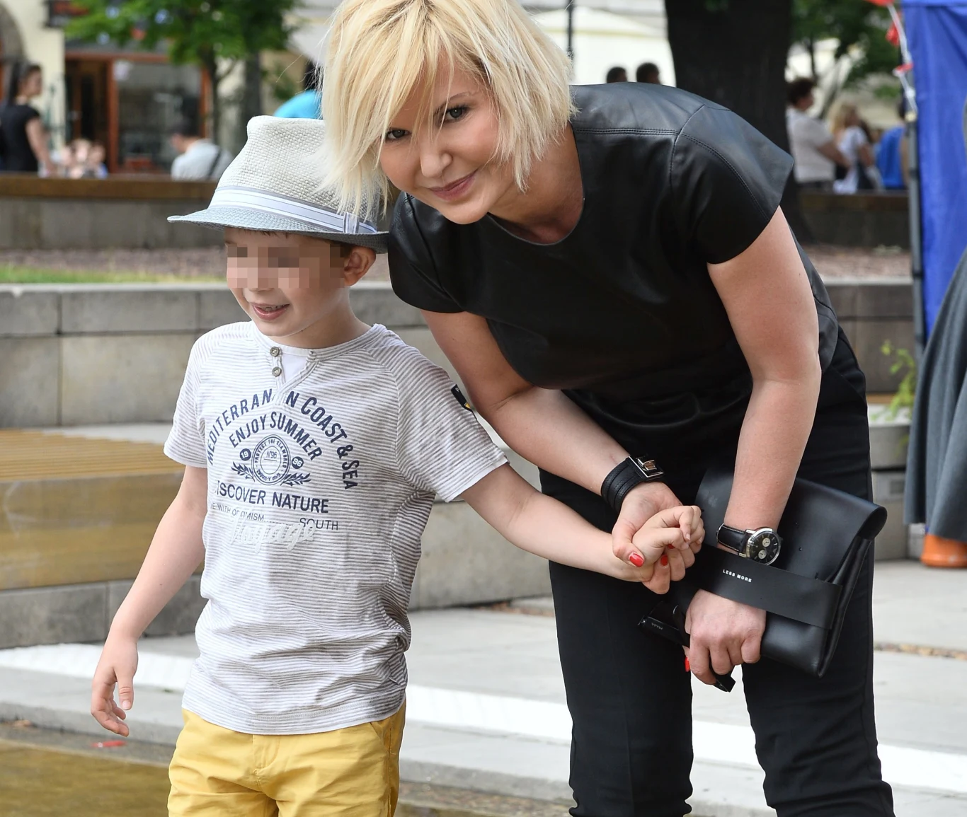 Joanna Racewicz z synkiem Joanna Racewicz z synkiem