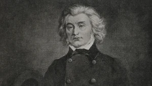 Adam Mickiewicz w/g portretu olejnego Aleksandra Kamińskiego w Paryżu w 1849 roku