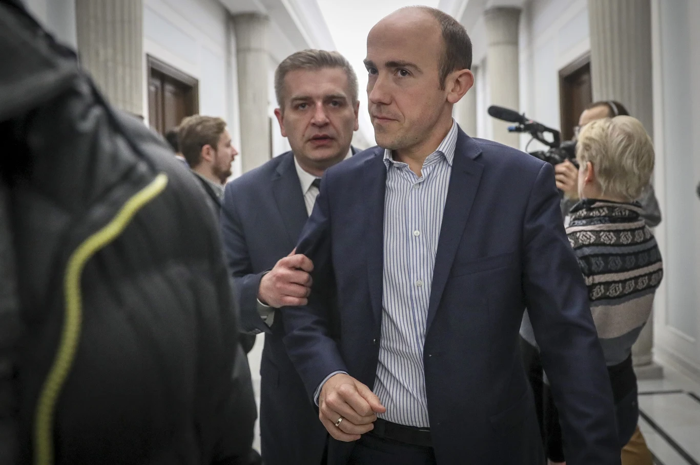 Bartosz Arłukowicz i Borys Budka, styczeń 2017