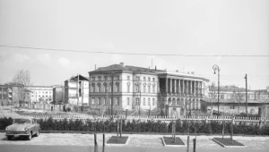 Przesuwanie Pałacu Lubomirskich w Warszawie