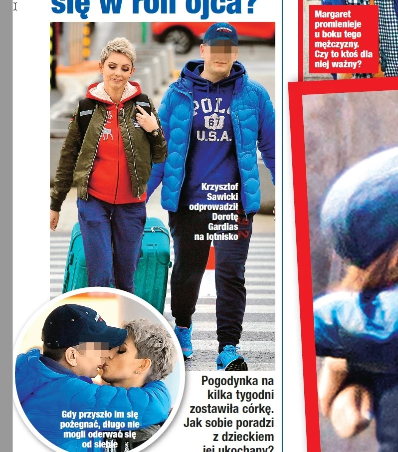 Dorota z ukochanym przed wylotem do Indii! Dorota z ukochanym przed wylotem do Indii!