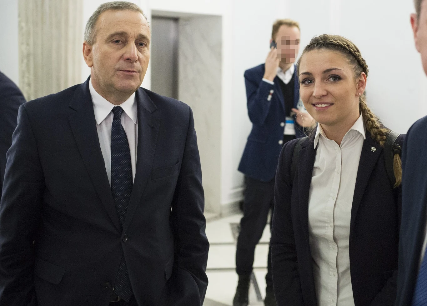 Grzegorz Schetyna i Kinga Gajewska-Płochowicz Grzegorz Schetyna i Kinga Gajewska-Płochowicz