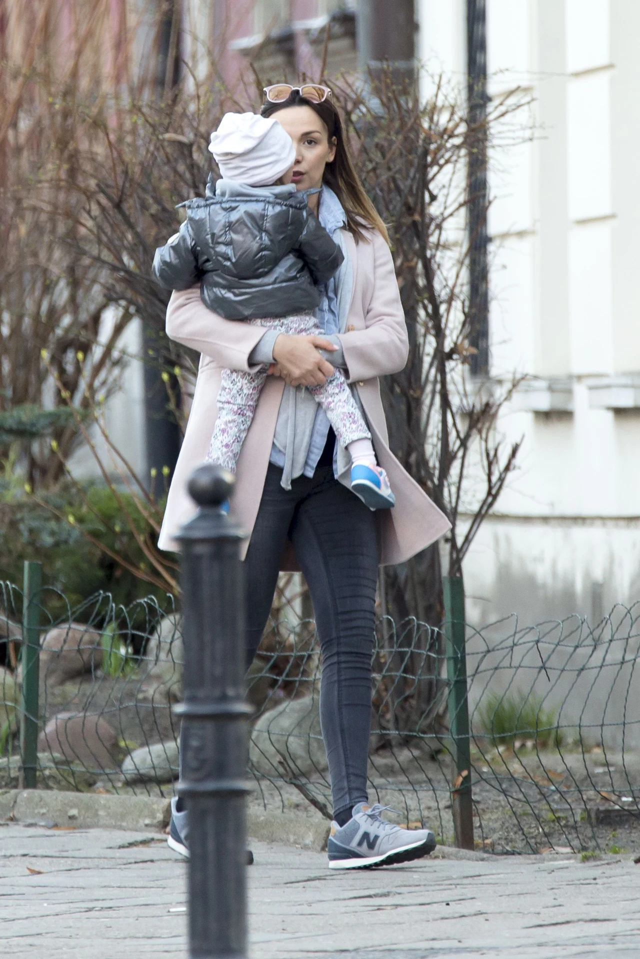 Paulina Krupińska z córką Paulina Krupińska z córką