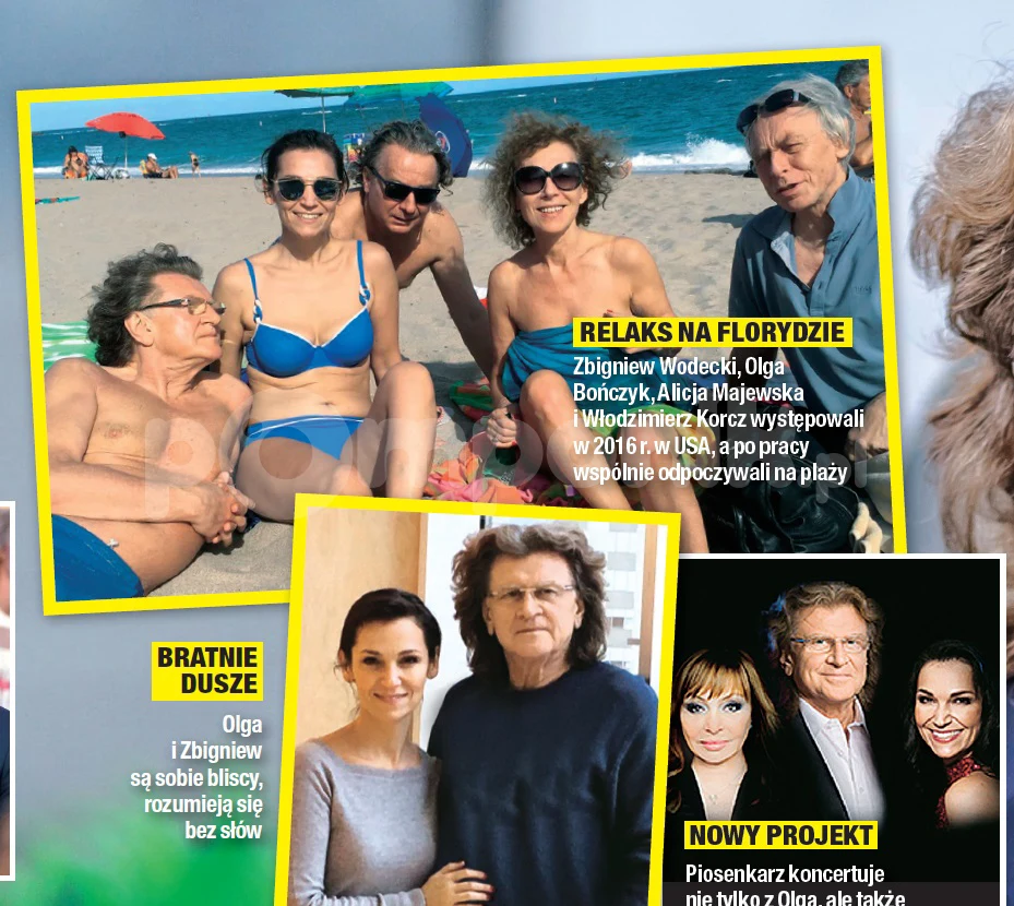 Wspólne plażowanie na Florydzie