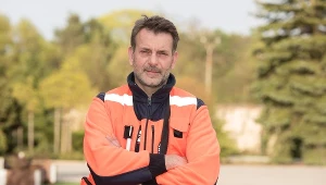 Poza pracą, Wojciech Kuliński uwielbia spędzać czas z rodziną: żoną i małym synkiem, Maciusiem 