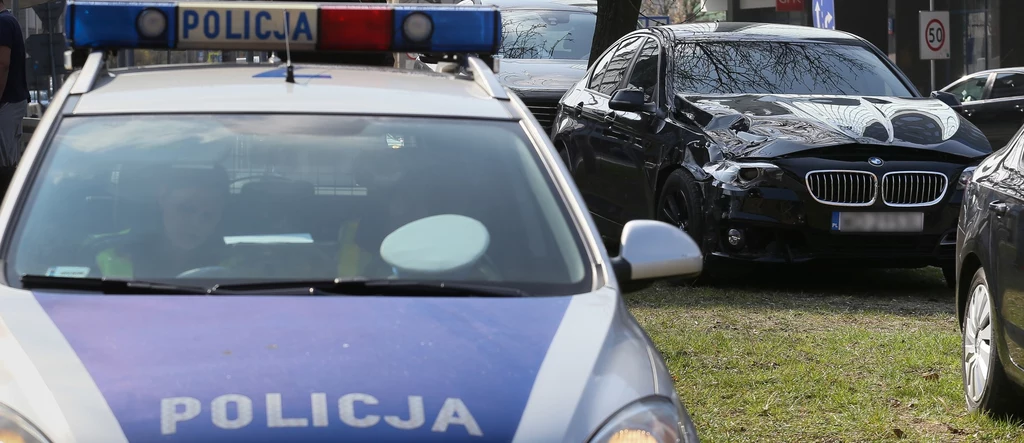 Auto, którym jechał wiceszef MON miało stłuczkę w Warszawie