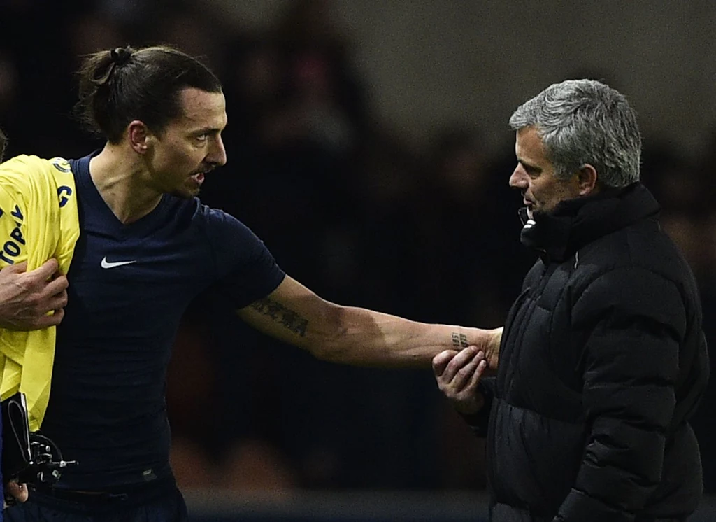 Zlatan Ibrahimović i Jose Mourinho Zlatan Ibrahimović i Jose Mourinho