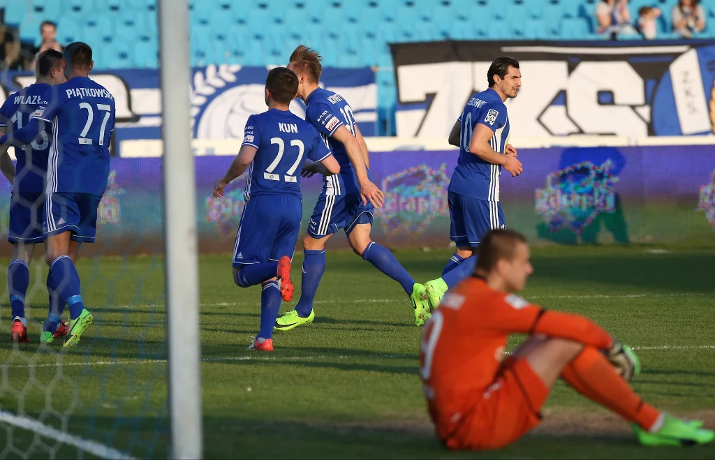 Wisła Płock - Cracovia 4-1 w meczu 27. kolejki Ekstraklas