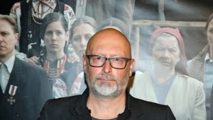 Wojciech Smarzowski na premierze filmu "Wołyń" (3 października 2016)