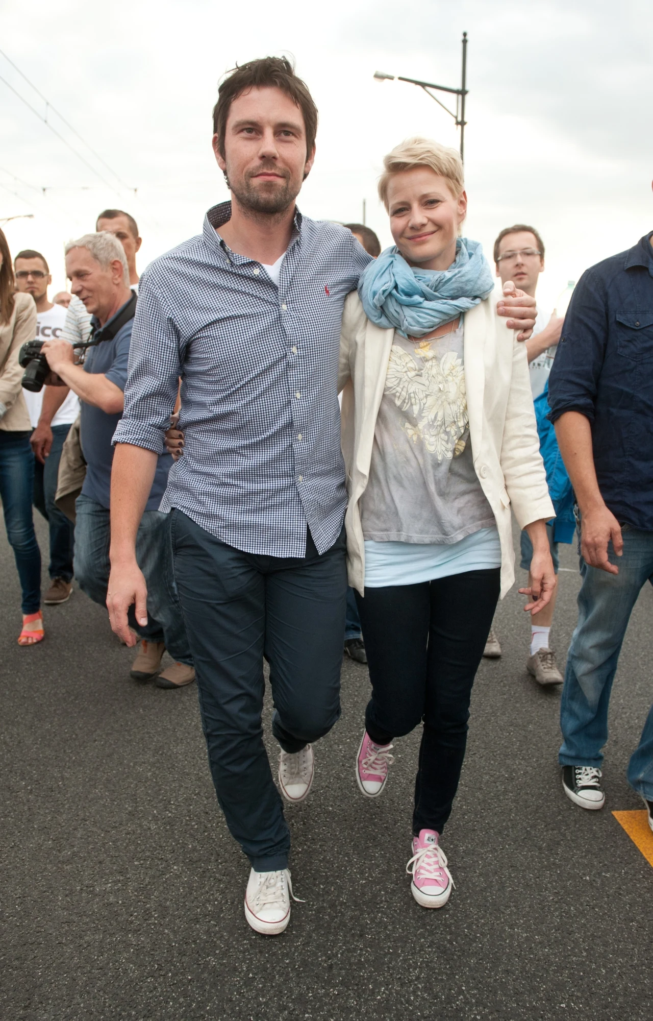 Małgorzata Kożuchowska, Bartek Wróblewski Małgorzata Kożuchowska, Bartek Wróblewski