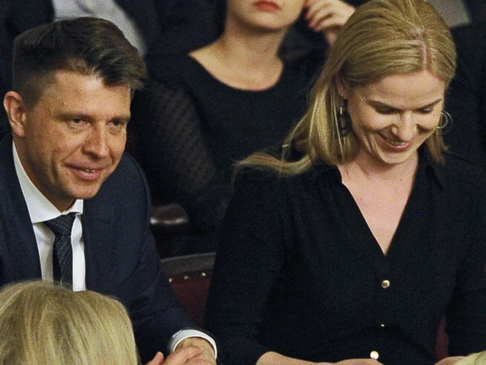 Ryszard Petru i Joanna Schmidt, kwiecień 2017 Ryszard Petru i Joanna Schmidt, kwiecień 2017