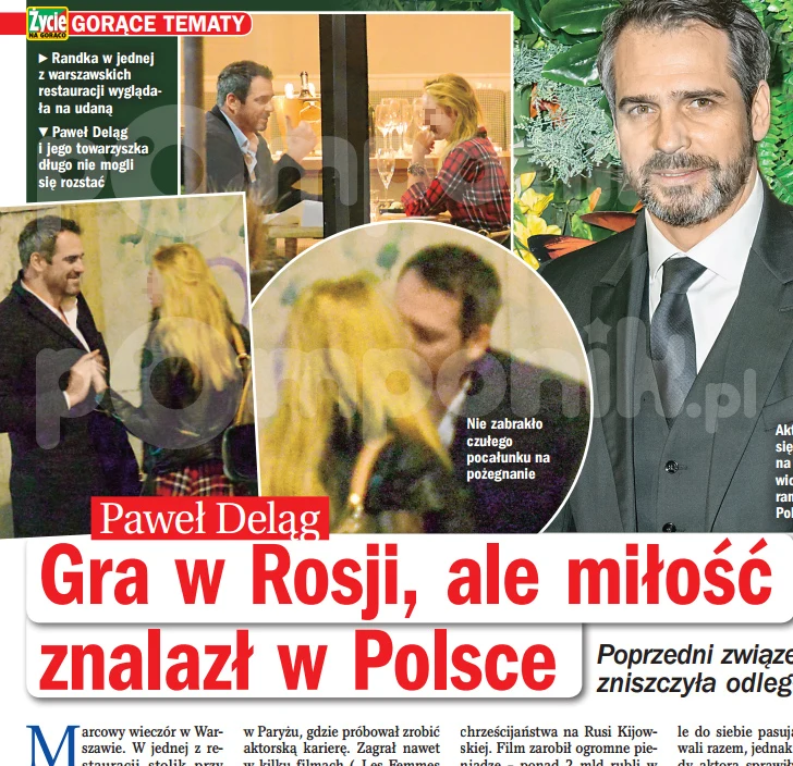 O spotkaniu Deląga z tajemniczą blondynką pisze "Życie na gorąco" O spotkaniu Deląga z tajemniczą blondynką pisze "Życie na gorąco"