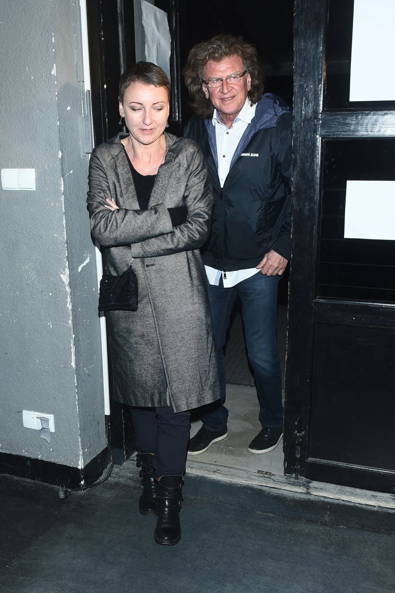 Na zdjęciu: Zbigniew Wodecki z córką Katarzyną