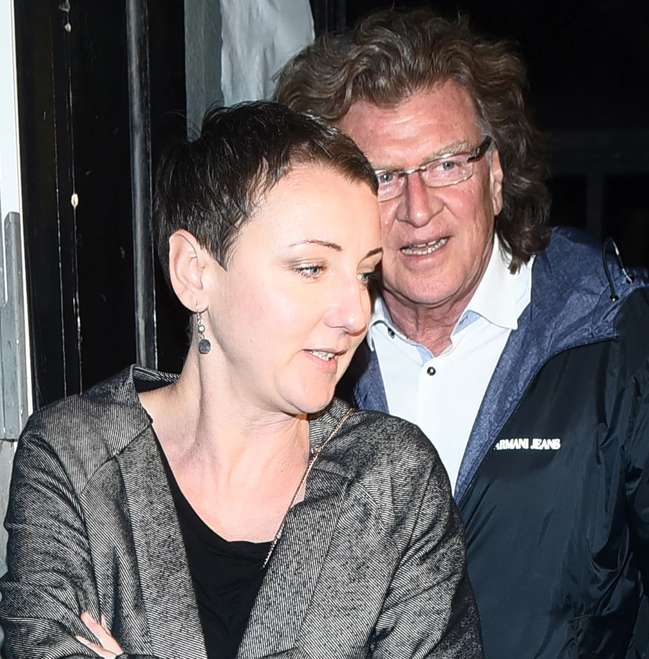 Na zdjęciu: Zbigniew Wodecki z córką Katarzyną