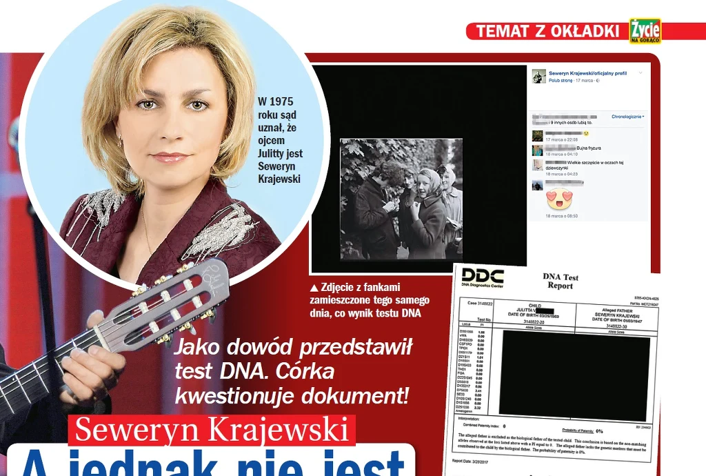 Julitta Krajewska uważa, że test DNA został sfałszowany