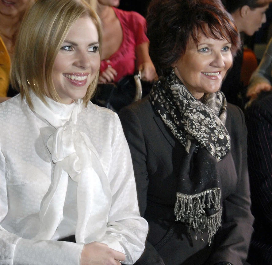 Ola Kwaśniewska z mamą
