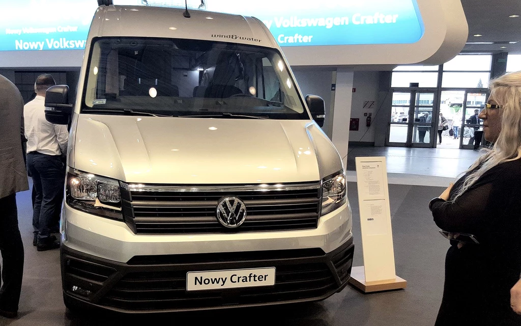 Volkswagen Crafter na salonie w Poznaniu