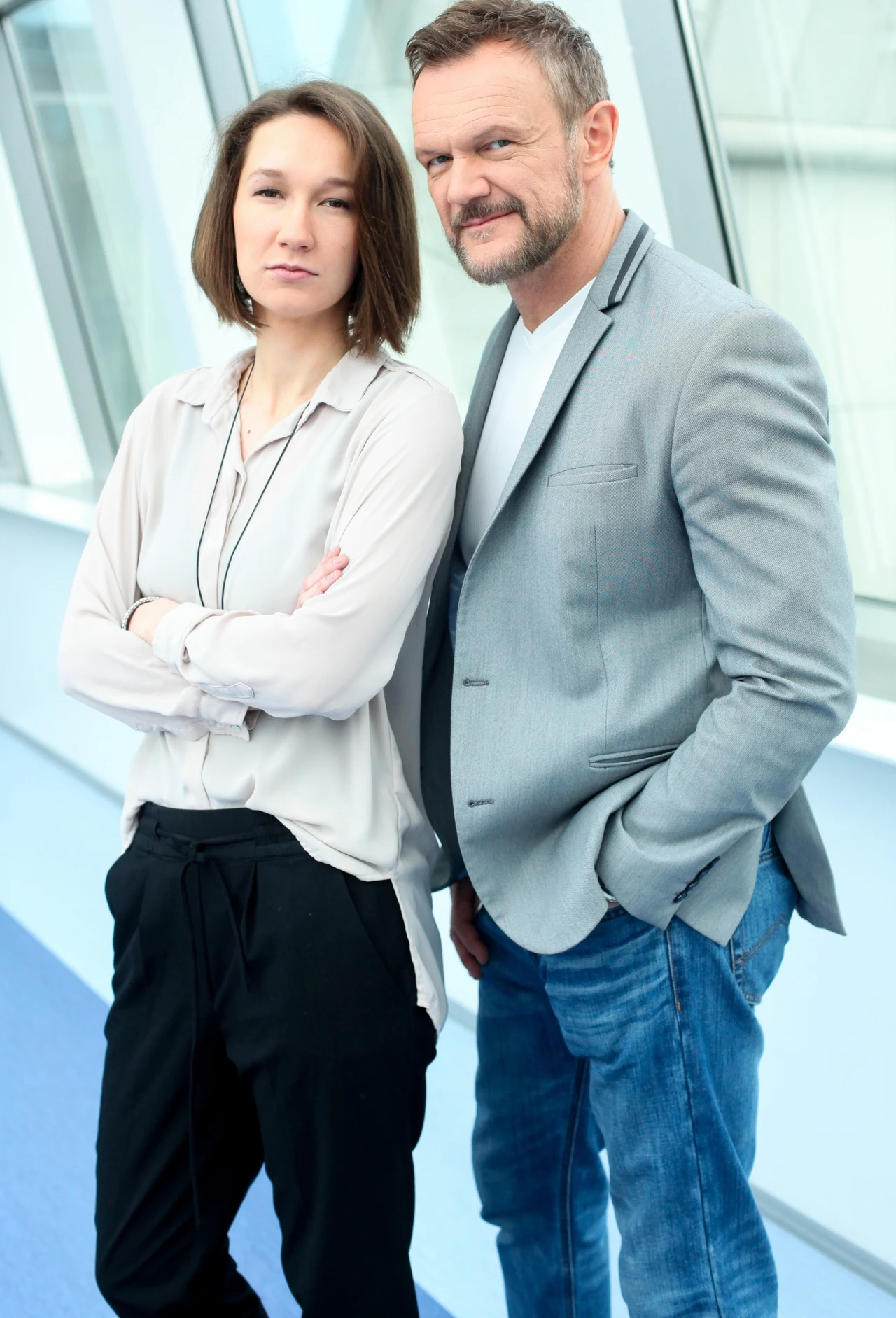 Cezary Pazura z córką Anastazją Cezary Pazura z córką Anastazją