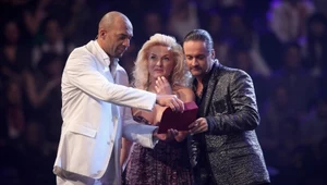 Detlef D! Soost, Michelle Leonard i Alex Christensen (z prawej) w finale "Popstars"