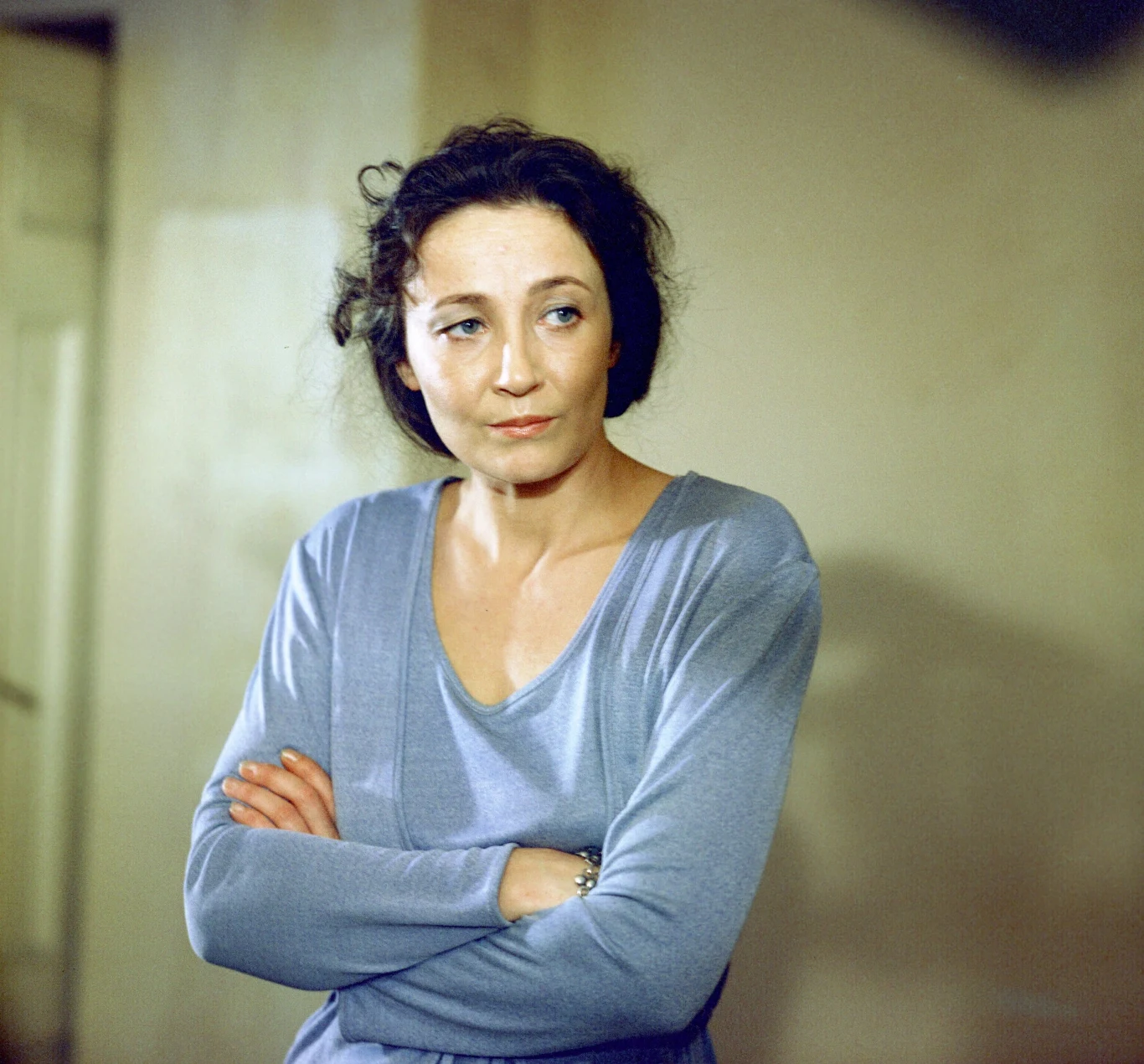 W stanie wojennym grała w niezależnym Teatrze Domowym, którego była współtwórczynią. Działalność teatru została zainaugurowana 1 listopada 1982 roku w mieszkaniu Dałkowskiej. Do roku 1989 Domowy pokazał około 150 przedstawień - głównie w prywatnych mieszkaniach, ale także w salach parafialnych i w plenerze.

Za zaangażowanie w działalność opozycyjną w okresie stanu wojennego Dałkowska została odznaczona medalem Gloria Artis, przyznawanym przez ministra kultury.