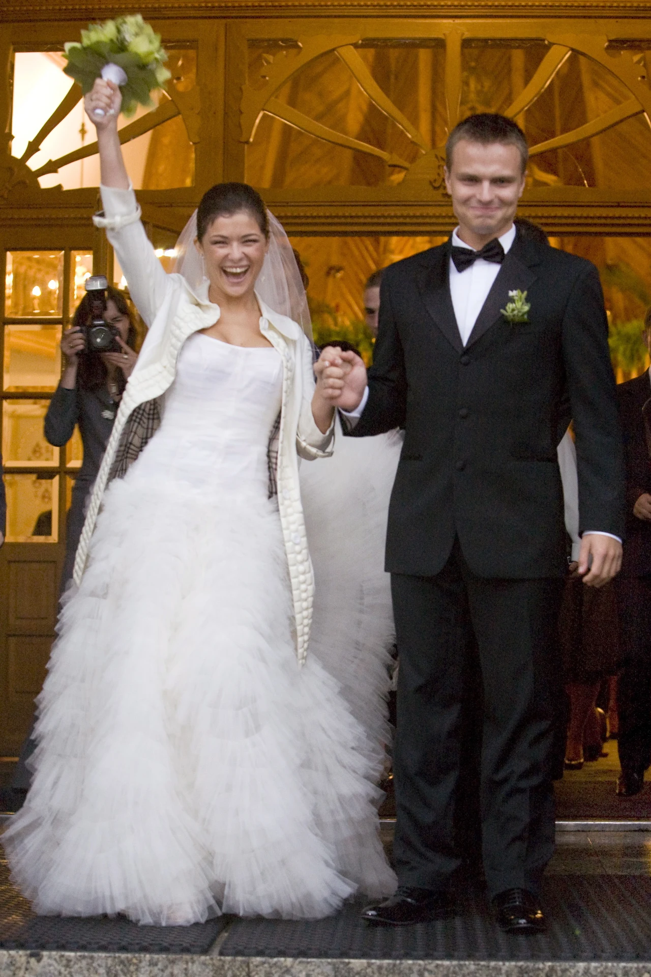 Kasia Cichopek w dniu ślubu - 2008 r. Kasia Cichopek w dniu ślubu - 2008 r.