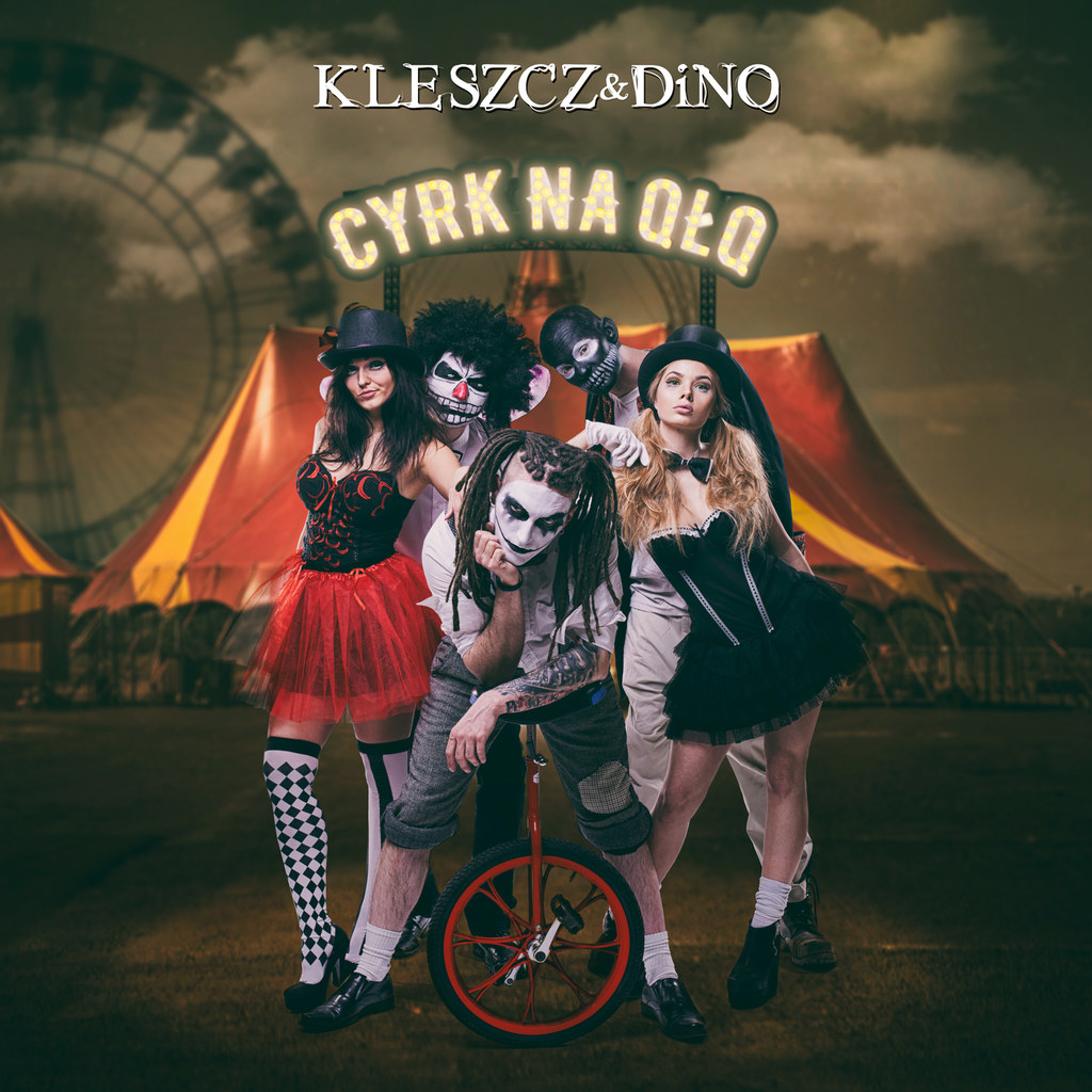 Okładka płyty Kleszcz & DiNo "Cyrk na qłq"