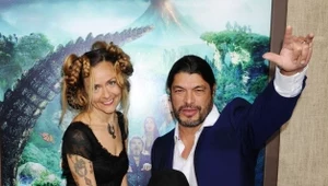 Robert Trujillo z rodziną w 2012 r. Ty Trujillo miał wówczas 7 lat