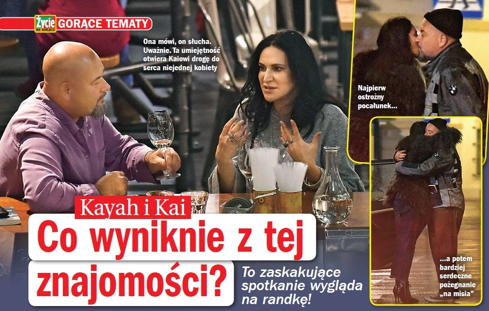 Kayah na kolacji z Kaiem Schoenhalsem Kayah na kolacji z Kaiem Schoenhalsem