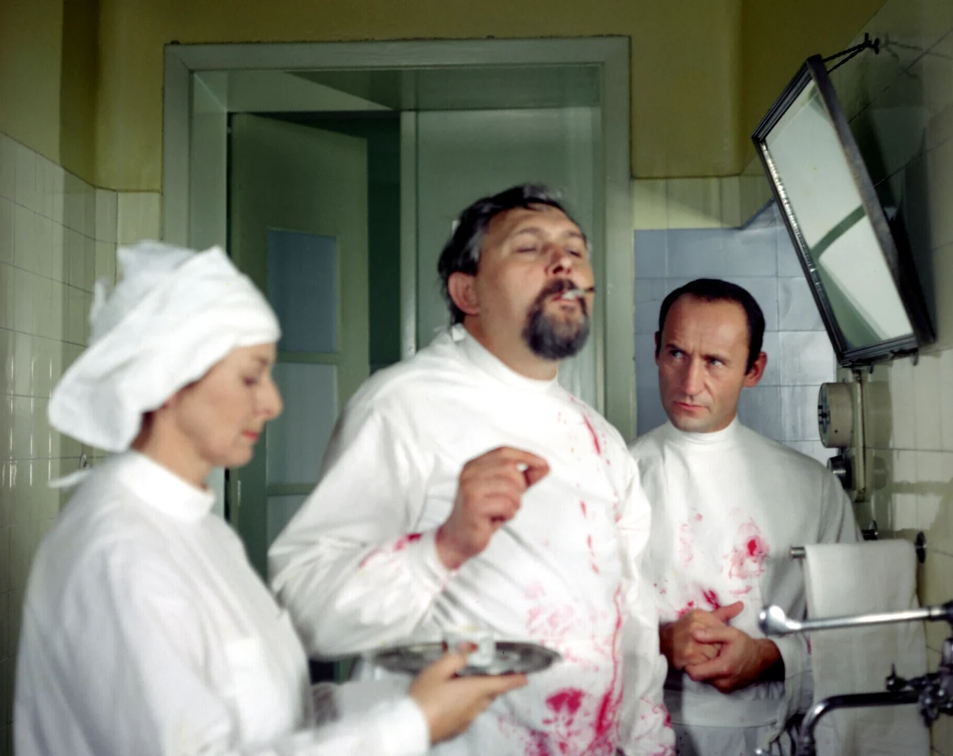 Obsada filmu była wymarzona: Igor Śmiałowski w roli seniora rodu, Bernard Ładysz jako młynarz, kipiąca energią Bożena Dykiel, Piotr Fronczewski i w roli tytułowej Jerzy Bińczycki, dla przyjaciół Binio. Jerzy Hoffman nie wyobrażał sobie w tej roli nikogo innego.

"Na czym zasadzała się siła aktorstwa Jerzego Bińczyckiego? - zastanawiał się reżyser. - Po dziś dzień nie wiem, jakim aktorem był Bińczycki. To banał, jeśli powiem, że dobrym, ale czy wielkim? Na pewno był szlachetnym człowiekiem. To z niego emanowało. Przed kamerą Binio zawsze wydawał się niesłychanie prawdziwy. Wolno mówił, wolno się ruszał". 