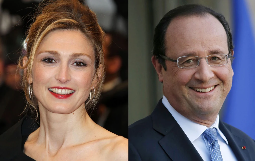 Francois Hollande i Julie Gayet Francois Hollande i Julie Gayet