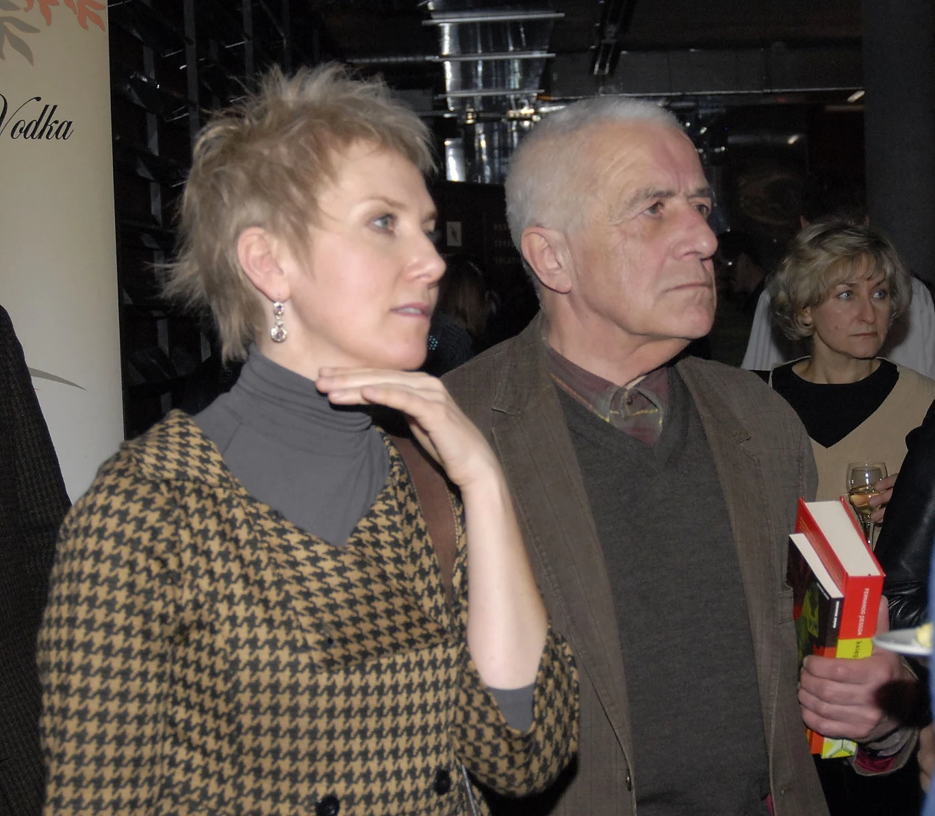 Olga Sawicka i Zbigniew Zapasiewicz Olga Sawicka i Zbigniew Zapasiewicz