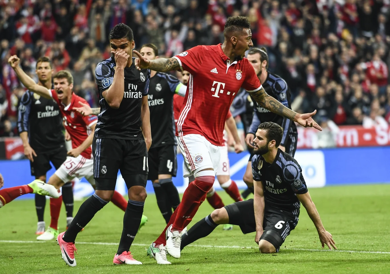 Bayern Monachium - Real Madryt. Zdjęcia