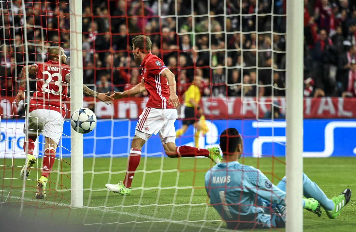 Bayern Monachium - Real Madryt. Zdjęcia