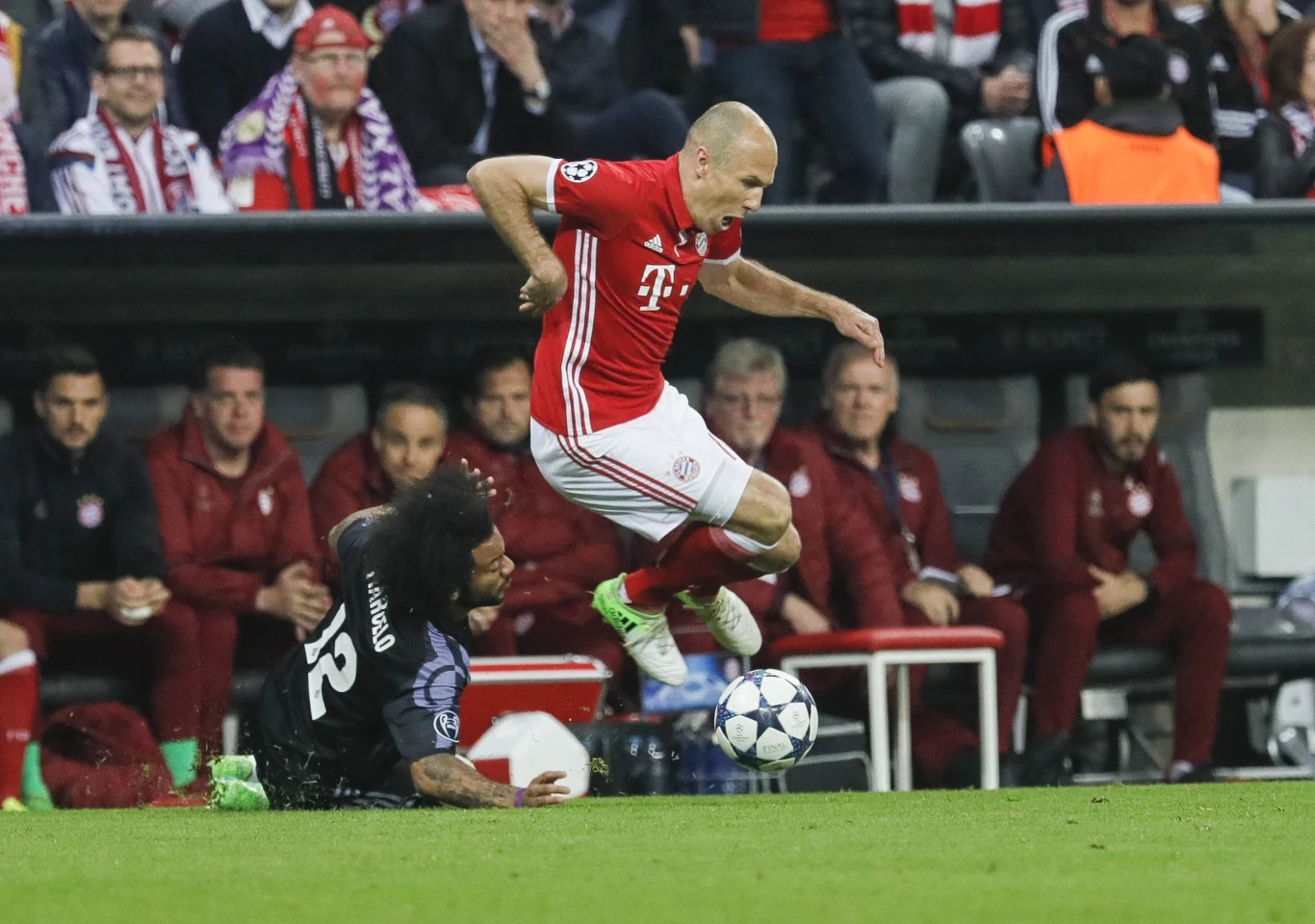 Bayern Monachium - Real Madryt. Zdjęcia