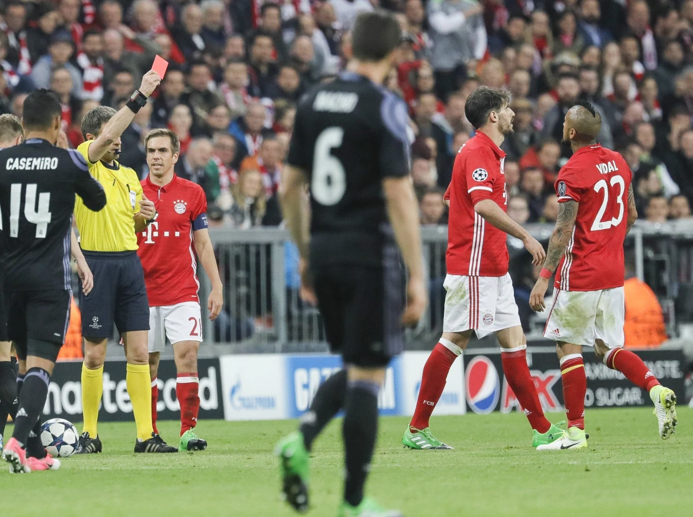 Bayern Monachium - Real Madryt. Zdjęcia