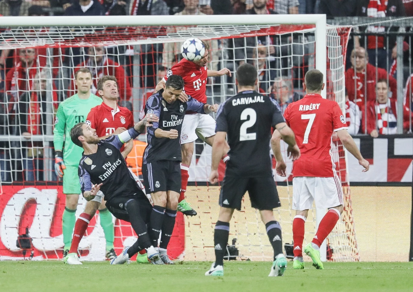 Bayern Monachium - Real Madryt. Zdjęcia