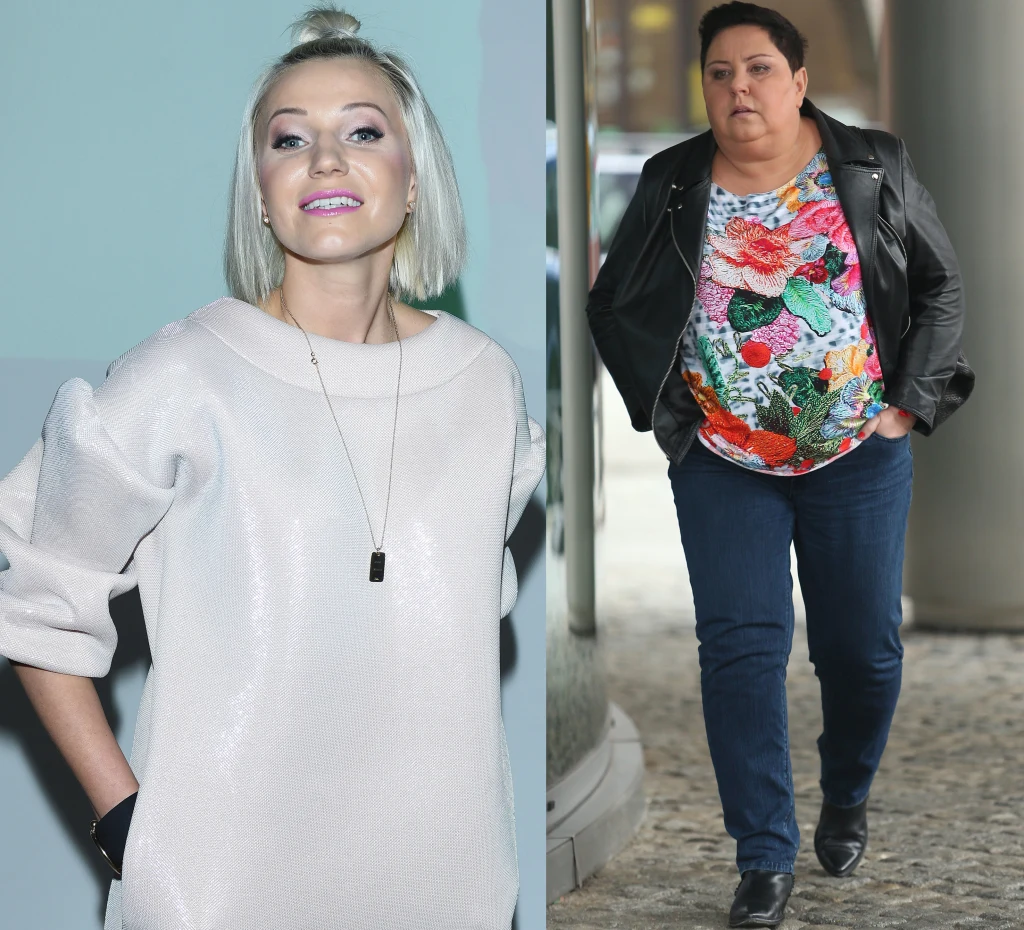 Daria Ładocha i Dorota Wellman