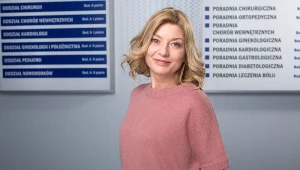 Edyta Olszówka w "Na dobre i na złe"