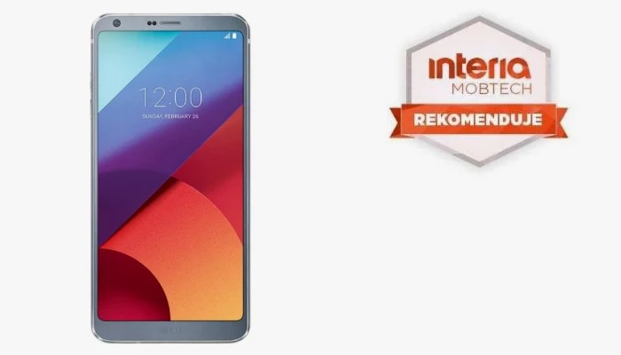 Smartfon LG G6 otrzymuje rekomendację serwisu Interia Mobtech