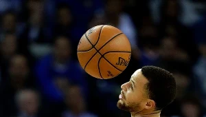 Stephen Curry z Golden State Warriors.