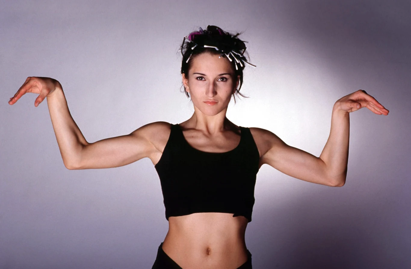 Justyna Steczkowska, 1996 r. Justyna Steczkowska, 1996 r.