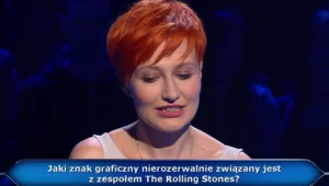 Monika Sysło i pytanie o The Rolling Stones w "Milionerach"