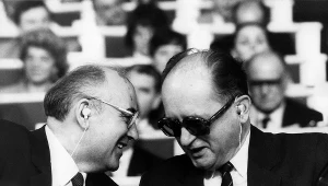 Michaił Gorbaczow i Wojciech Jaruzelski 