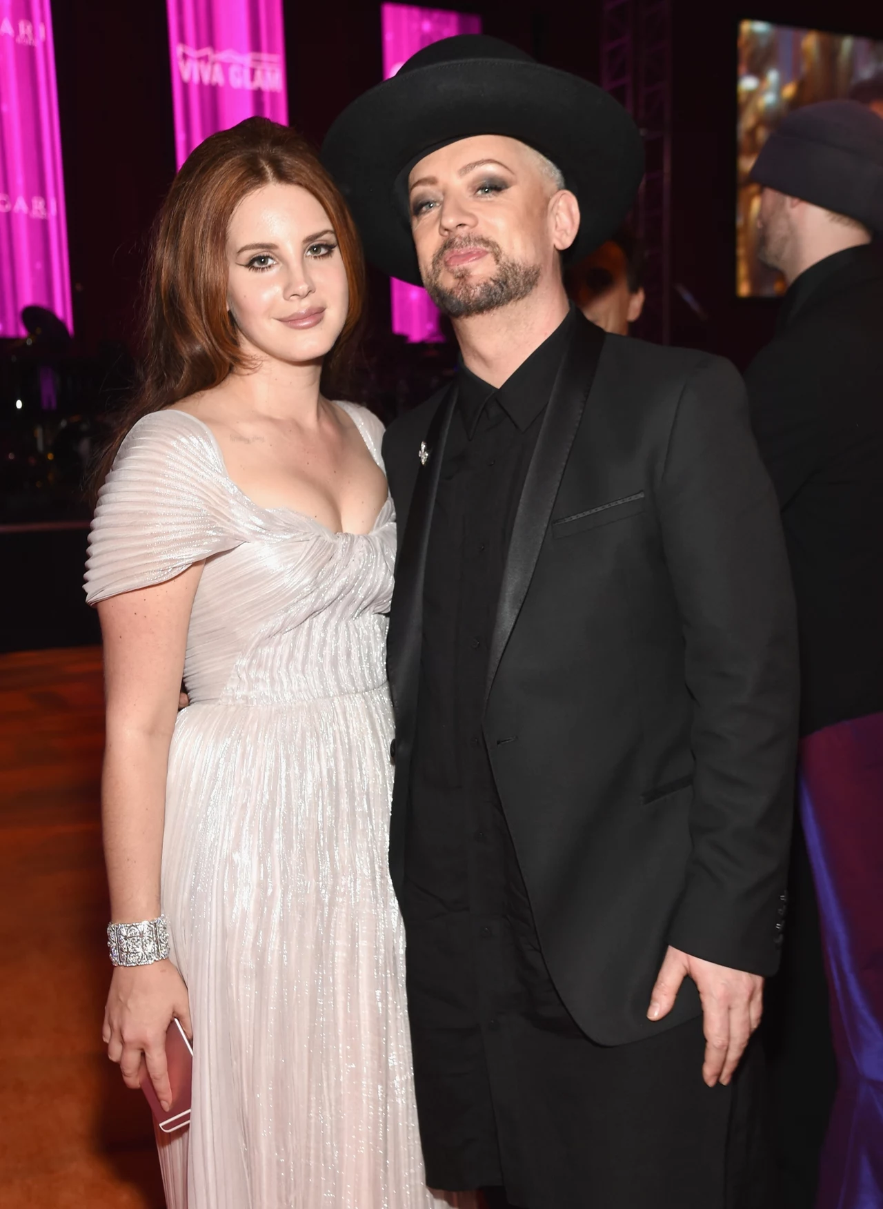 Lana Del Rey z Boyem George'em Lana Del Rey z Boyem George'em