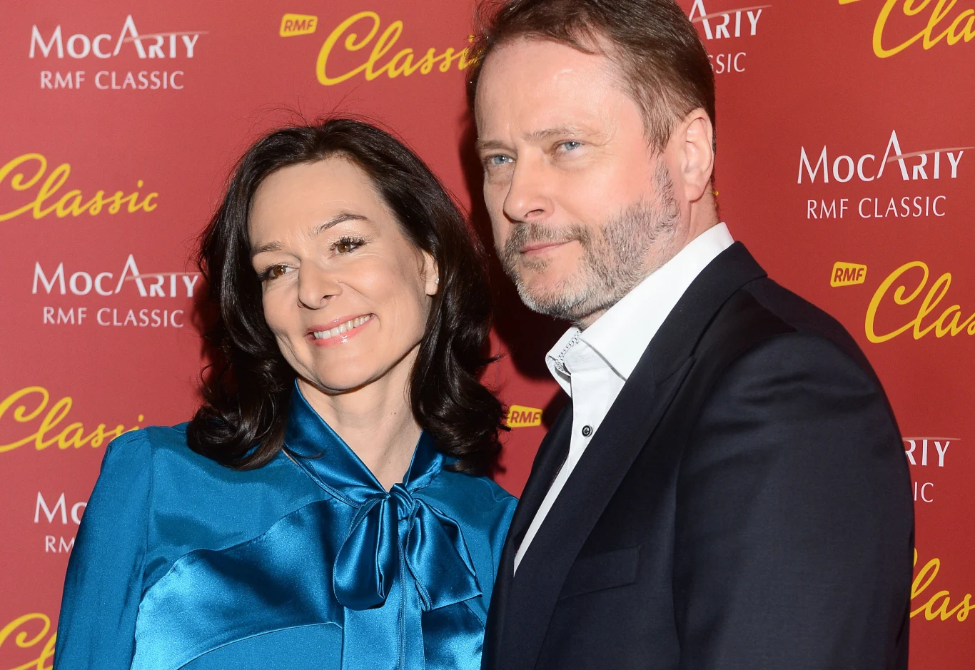 Artur Żmijewski z żoną Artur Żmijewski z żoną