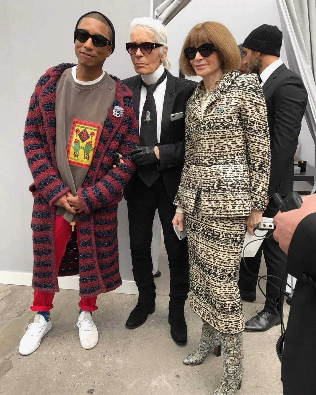 Anna Wintour i Karl Lagerfeld Anna Wintour i Karl Lagerfeld