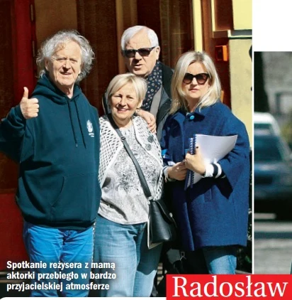 Pani Krystyna oraz Radosław Piwowarski chętnie pozowali do zdjęć